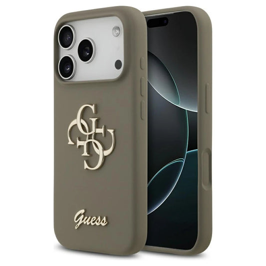 Guess szilikon Big 4G Script tok iPhone 17 Pro Max készülékhez barna -  iPhone 17 Pro Max tok a Domshop kínálatából
