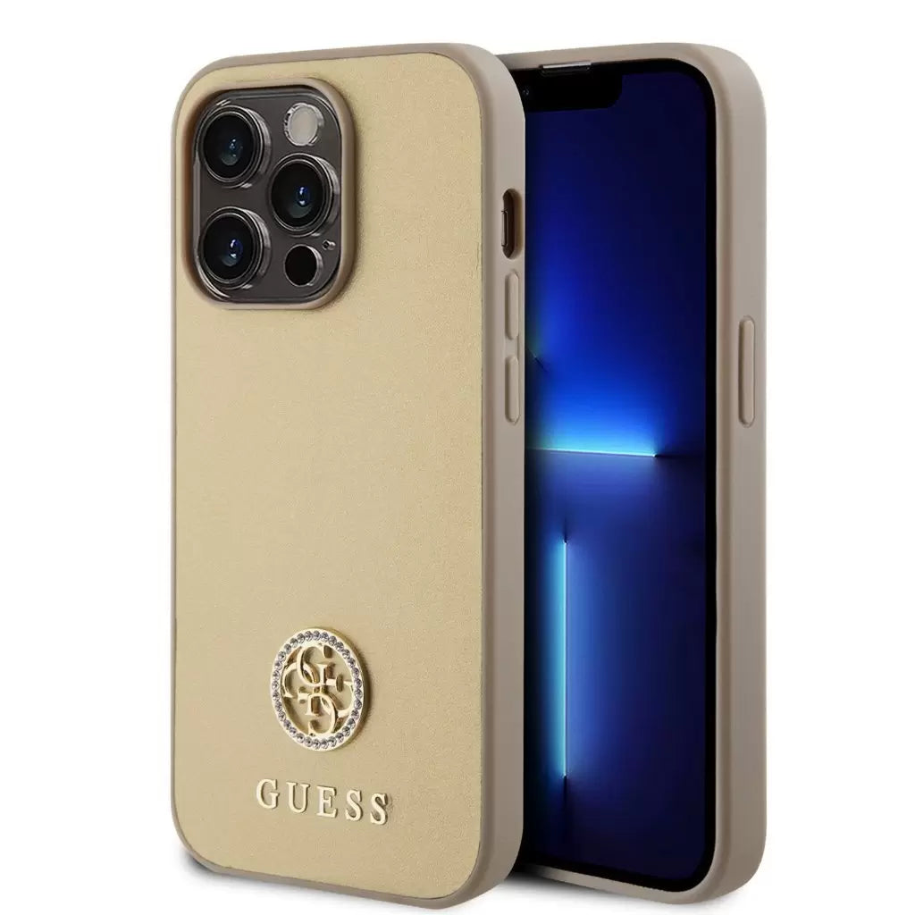 Guess tok Arany Apple Iphone 15 Pro készülékhez GUHCP15LPS4DGPD -  iPhone 15 Pro tok a Domshop kínálatából