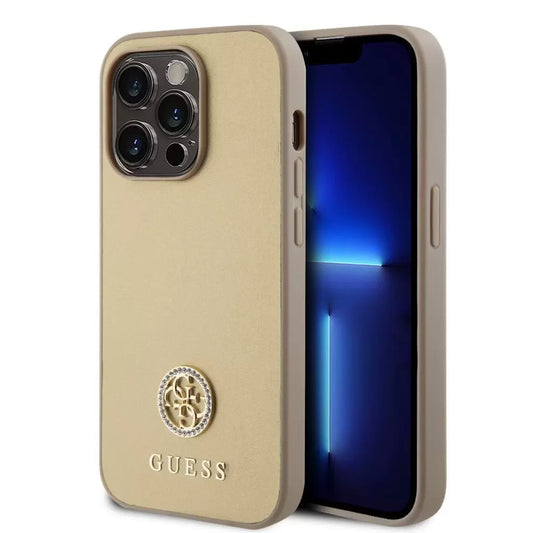 Guess tok Arany Apple Iphone 15 Pro készülékhez GUHCP15LPS4DGPD -  iPhone 15 Pro tok a Domshop kínálatából