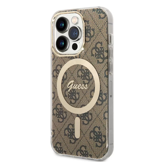 Guess tok Barna Apple Iphone 15 Pro készülékhez GUHMP15LH4STW -  iPhone 15 Pro tok a Domshop kínálatából