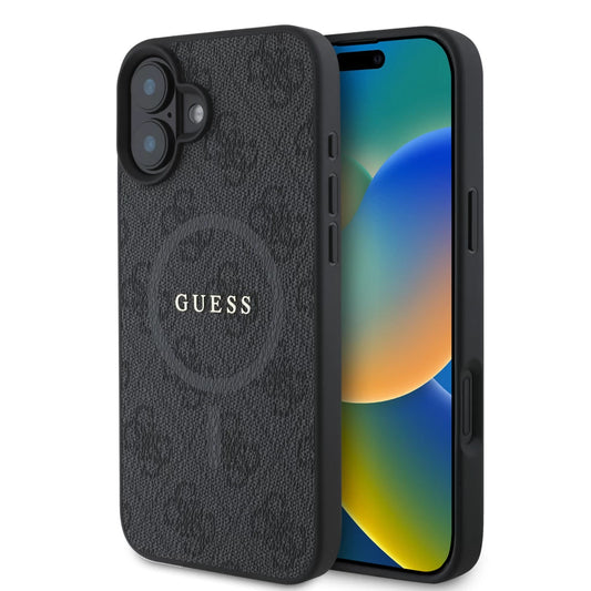 Guess tok Fekete Apple iPhone 16 GUHMP16SG4GFRK -  iPhone 16 tok a Domshop kínálatából