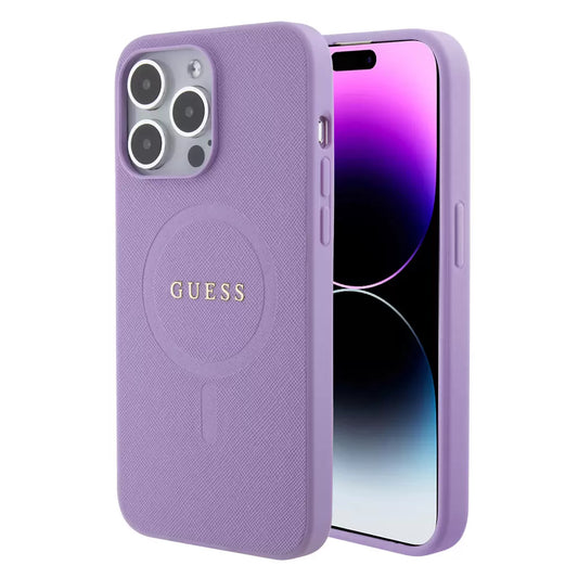 Guess tok Lila Apple Iphone 15 Pro Max készülékhez GUHMP15XPSAHMCU -  iPhone 15 Pro Max tok a Domshop kínálatából