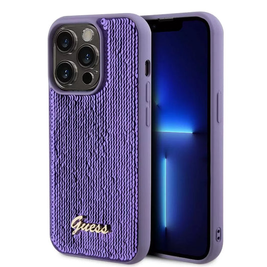 Guess tok Lila Apple Iphone 15 Pro készülékhez GUHCP15LPSFDGSU -  iPhone 15 Pro tok a Domshop kínálatából