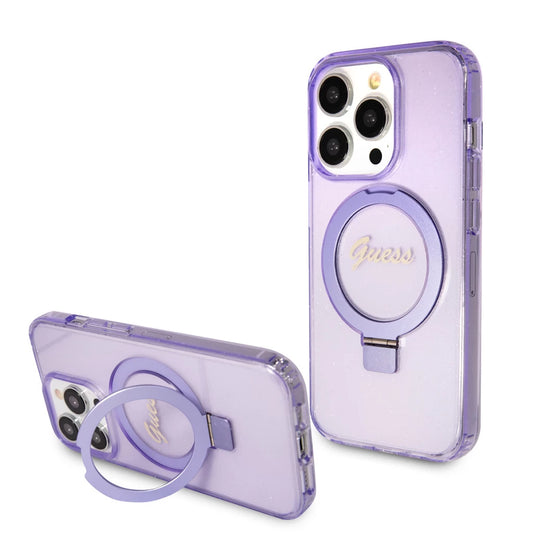 Guess tok Lila Apple Iphone 15 Pro készülékhez GUHMP15LHRSGSU -  iPhone 15 Pro tok a Domshop kínálatából