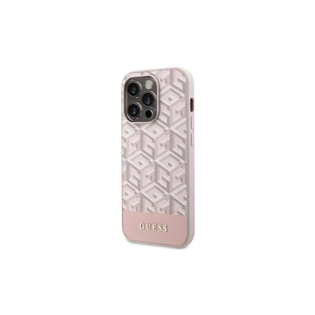 Guess tok Pink Apple Iphone 14 Pro készülékhez GUHMP14LHGCFSEP -  iPhone 14 Pro tok a Domshop kínálatából