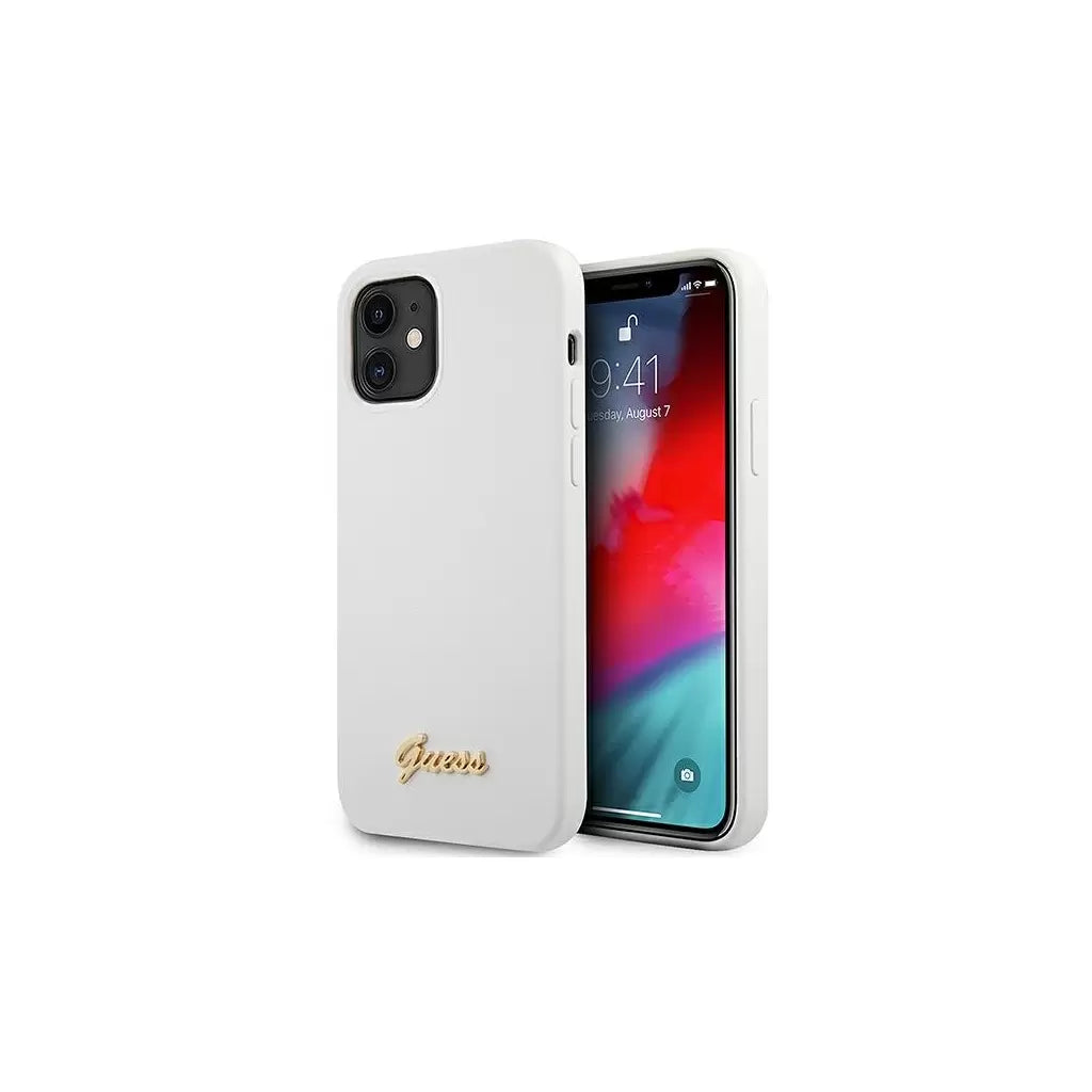 Guess tok fehér GUHCP12SLSLMGWH Apple iPhone 12 Mini készülékhez -  iPhone 12 Mini tok a Domshop kínálatából