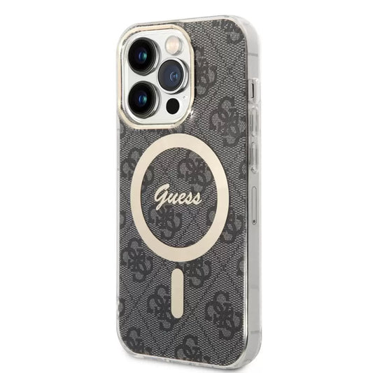 Guess tok fekete Apple Iphone 14 Pro készülékhez GUHMP14LH4STK -  iPhone 14 Pro tok a Domshop kínálatából