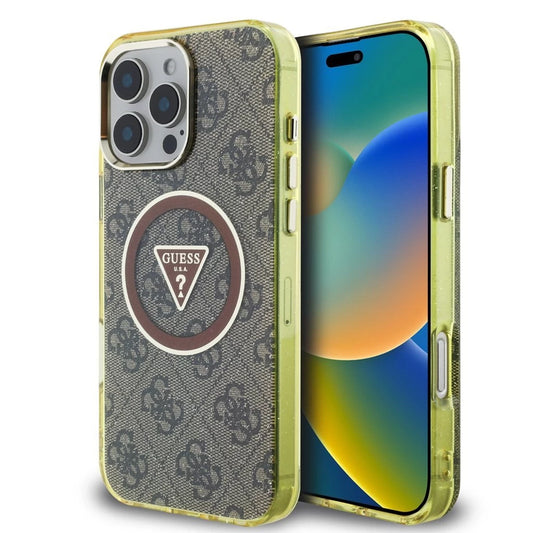 Guess tok fekete GUHMP16LHG4PRTGW Apple iPhone 16 Pro készülékhez -  iPhone 16 Pro tok a Domshop kínálatából