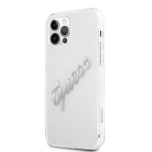 Guess tok átlátszó GUHCP12LKTRSVSI Apple iPhone 12 Pro Max készülékhez -  iPhone 12 Pro Max tok a Domshop kínálatából