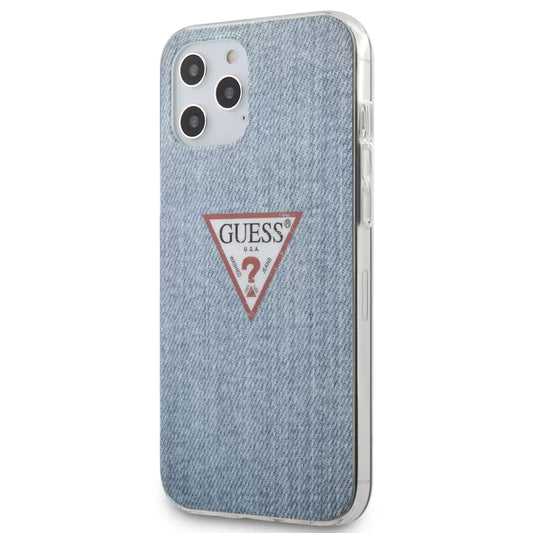 Guess tok világoskék GUHCP12LPCUJULLB Apple iPhone 12 Pro Max készülékhez -  iPhone 12 Pro Max tok a Domshop kínálatából