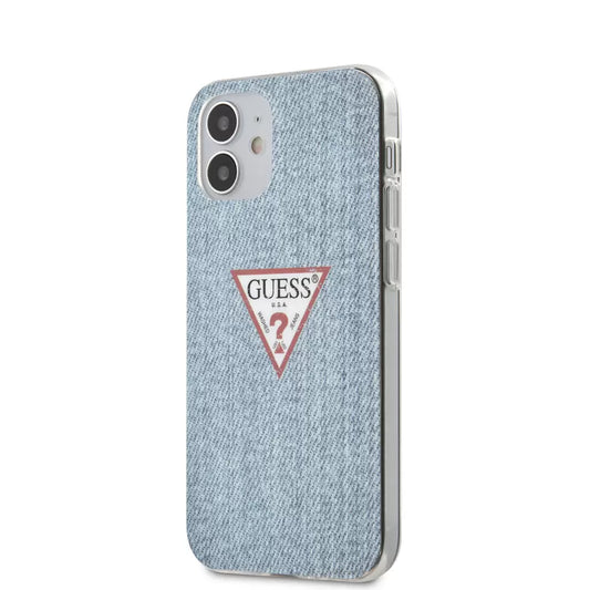 Guess tok világoskék GUHCP12SPCUJULLB Apple iPhone 12 Mini készülékhez -  iPhone 12 Mini tok a Domshop kínálatából