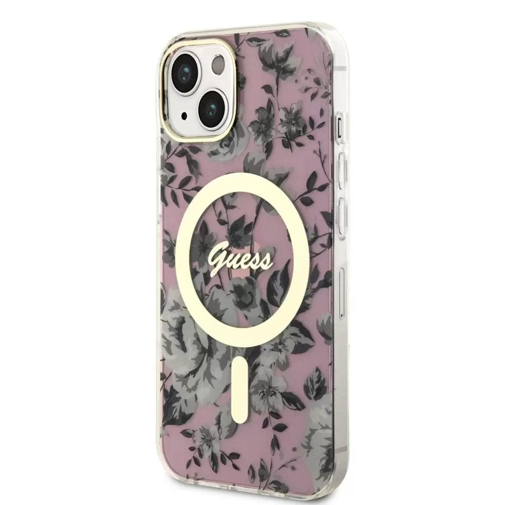 Guess tok virág mintás Apple Iphone 14 készülékhez GUHMP14SHCFWSP -  iPhone 13/14 tok a Domshop kínálatából