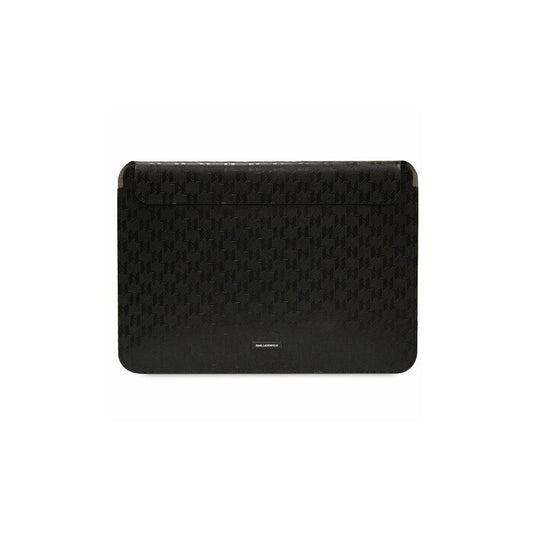 Karl Lagerfeld 14 hüvelykes laptop tok KLCS14SAKLHPK Saffiano Plaque fekete -  12-14" laptop táskák a Domshop kínálatából