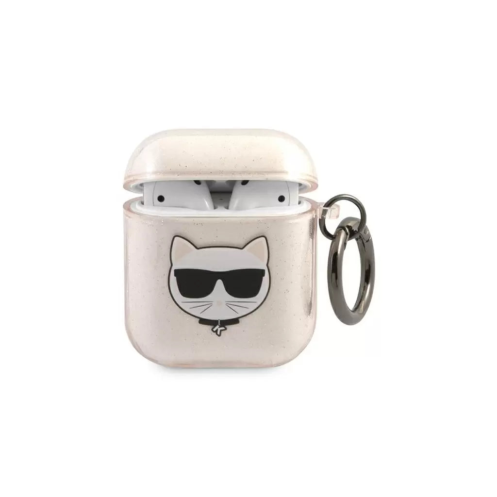 Karl Lagerfeld Apple Airpods tok arany KLA2UCHGD -  AirPods 1/2 tok a Domshop kínálatából