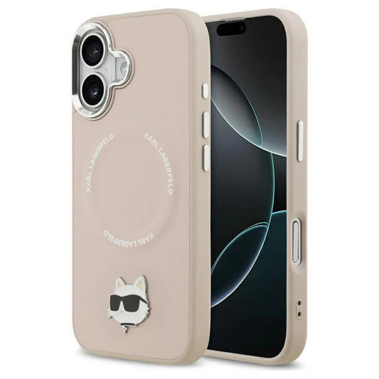 Karl Lagerfeld Choupette Pin MagSafe tok iPhone 17 készülékhez rózsaszín -  iPhone 17 tok a Domshop kínálatából