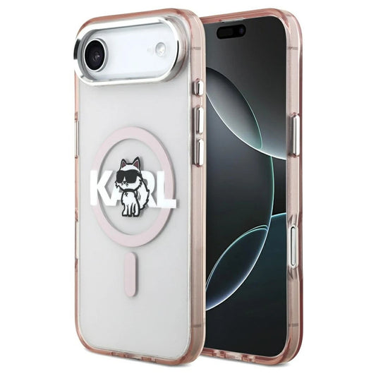 Karl Lagerfeld IML Choupette Sketch Logo MagSafe tok iPhone Air készülékhez rózsaszín -  iPhone 17 Air tok a Domshop kínálatából