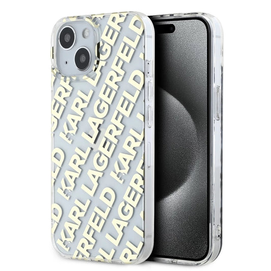 Karl Lagerfeld IML Electroplated Repeated Logo tok iPhone 15 készülékhez arany -  iPhone 15 tok a Domshop kínálatából