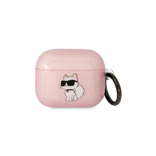 Karl Lagerfeld KLA3HNCHTCP Airpods 3 készülékhez tok Ikonik Choupette rózsaszín -  AirPods 3 tok a Domshop kínálatából