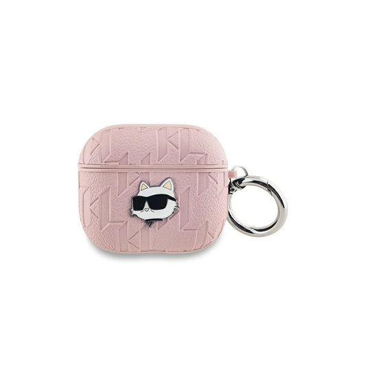 Karl Lagerfeld KLA3PGCHPP AirPods 3 készülékhez tok Monogram Choupette Head rózsaszín -  AirPods 3 tok a Domshop kínálatából