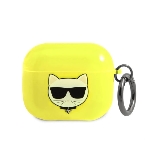 Karl Lagerfeld KLA3UCHFY AirPods 3 készülékhez tok Choupette sárga -  AirPods 3 tok a Domshop kínálatából