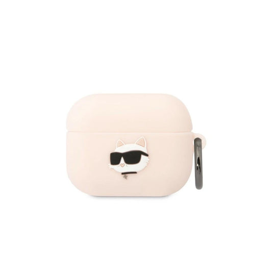 Karl Lagerfeld KLAPRUNCHP AirPods Pro készülékhez szilikon tok Choupette Head 3D rózsaszín -  AirPods Pro tok a Domshop kínálatából