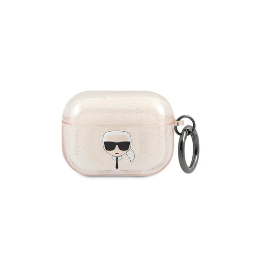 Karl Lagerfeld KLAPUKHGD AirPods Pro tok készülékhez – Karl's Head – arany glitter -  AirPods Pro tok a Domshop kínálatából