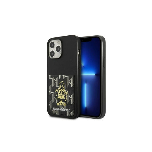 Karl Lagerfeld KLHCP13XCANCNK iPhone 13 Pro Max 6,7 készülékhez kemény tok Karlimals Cardslot fekete -  iPhone 13 Pro Max tok a Domshop kínálatából