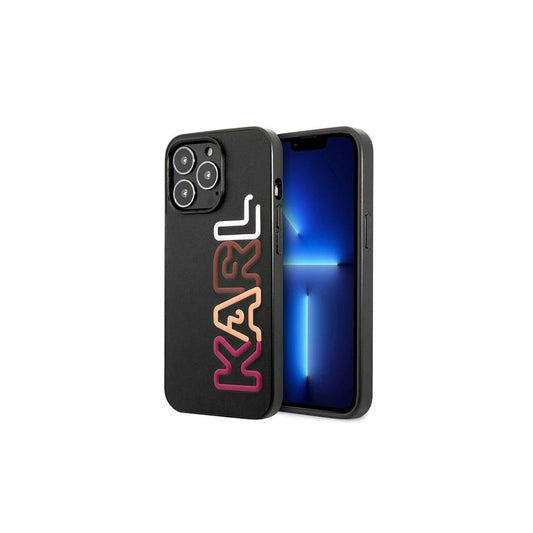 Karl Lagerfeld KLHCP13XPCOBK iPhone 13Pro Max 6,7 készülékhez kemény tok Multipink Brand fekete -  iPhone 13 Pro Max tok a Domshop kínálatából