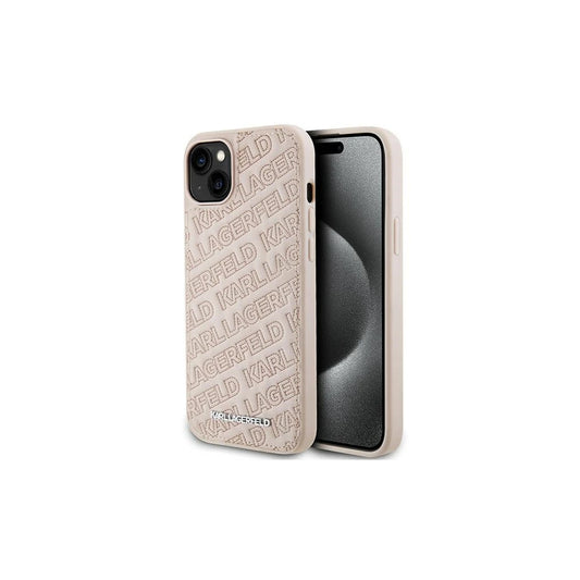 Karl Lagerfeld KLHCP15MPQKPMP iPhone 15 Plus / 14 Plus 6.7" készülékhez tok Quilted K Pattern rózsaszín -  iPhone 14 Plus/15Plus tok a Domshop kínálatából