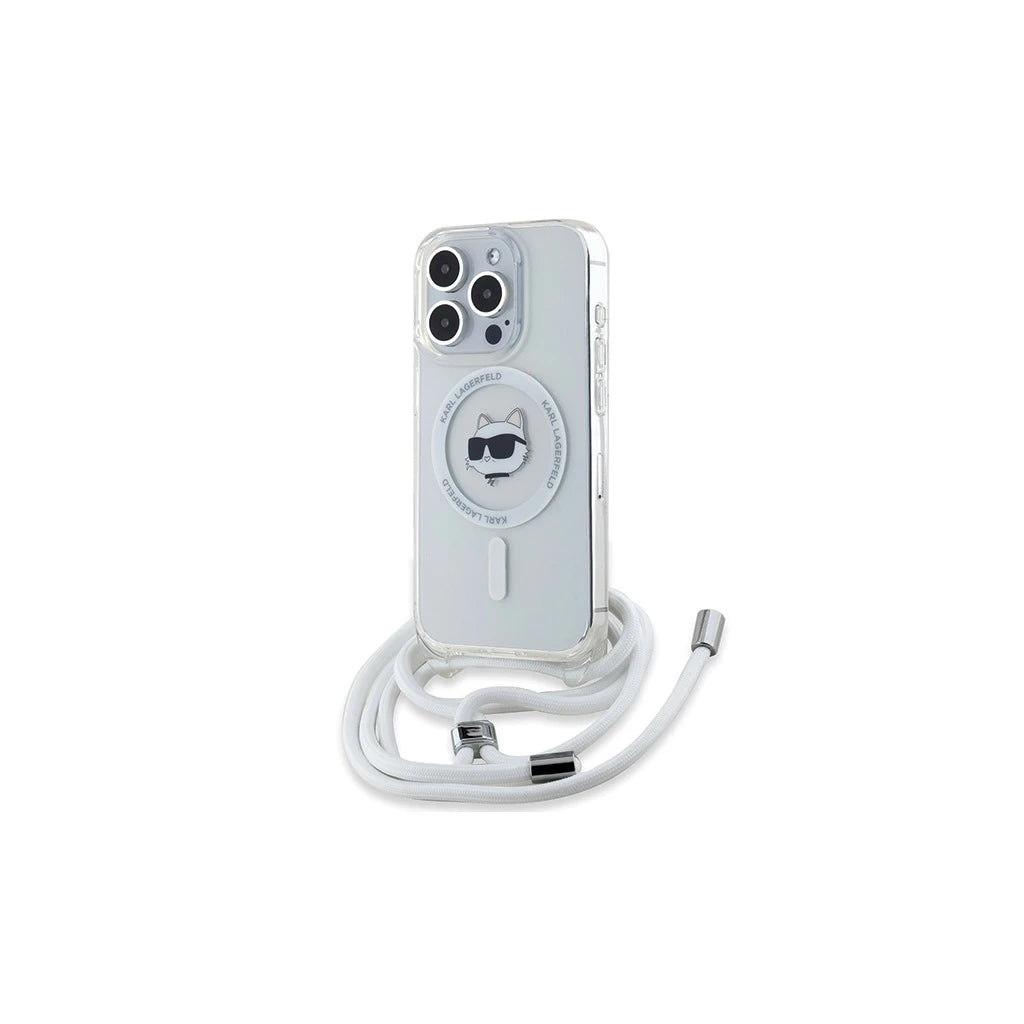 Karl Lagerfeld KLHMP14LHCCHNT iPhone 14Pro 6.1 készülékhez kemény tok IML Choupette Head & Cord Magsa átlátszó -  iPhone 14 Pro tok a Domshop kínálatából