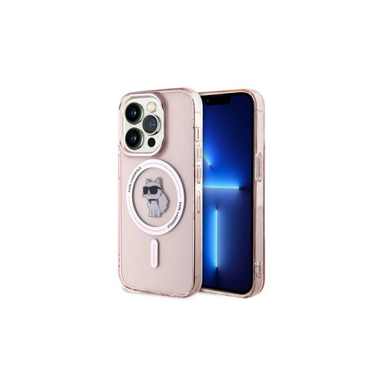 Karl Lagerfeld KLHMP14LHFCCNOP iPhone 14 Pro 6.1" készülékhez kemény tok IML Choupette MagSafe rózsaszín -  iPhone 14 Pro tok a Domshop kínálatából