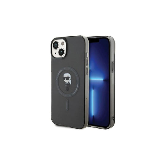 Karl Lagerfeld KLHMP15MHFCKNOK iPhone 15 Plus / 14 Plus 6.7" készülékhez kemény tok IML Ikonik MagSafe fekete -  iPhone 14 Plus/15Plus tok a Domshop kínálatából