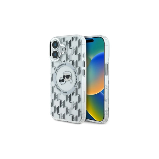 Karl Lagerfeld KLHMP16SHMCKMHT iPhone 16 6.1 készülékhez tok IML Monogram Karl&Choupette H átlátszó -  iPhone 16 tok a Domshop kínálatából