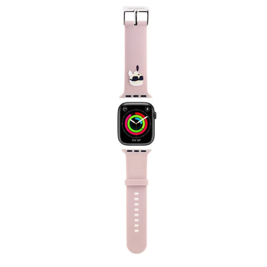 Karl Lagerfeld Karl Head NFT óraszíj Apple Watch 38/40/41 készülékhez rózsaszín -  Apple Watch Szilikon Szíjak a Domshop kínálatából