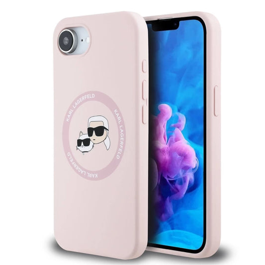 Karl Lagerfeld MagSafe tok pink KLHMPSE4SKCHTCP Apple Iphone 16e készülékhez -  iPhone 16e tok a Domshop kínálatából