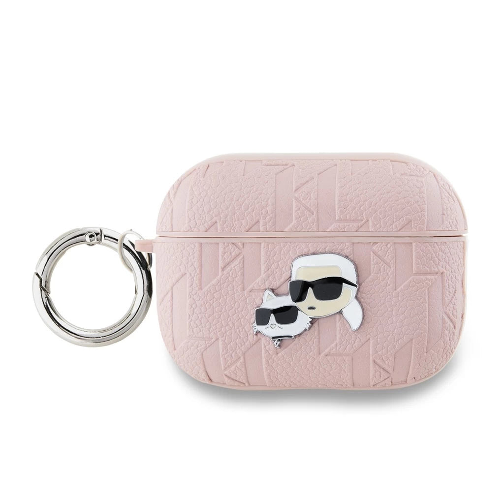 Karl Lagerfeld PU Embossed Karl and Choupette Heads tok AirPods Pro 2 készülékhez rózsaszín -  AirPods Pro 2 tok a Domshop kínálatából