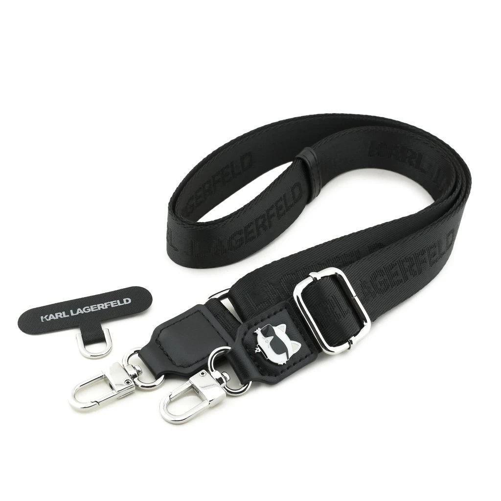 Karl Lagerfeld Univerzális Válltáska Pánt Choupette Patch fekete -   a Domshop kínálatából