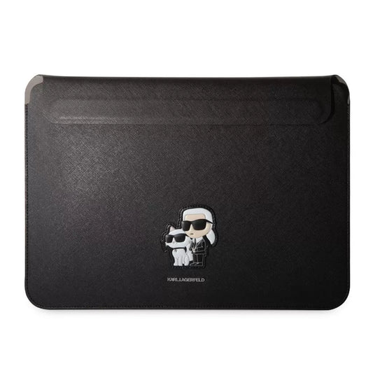 Karl Lagerfeld laptop táska fekete 13 / 14″ KLCS14SAKCPMK -  12-14" laptop táskák a Domshop kínálatából