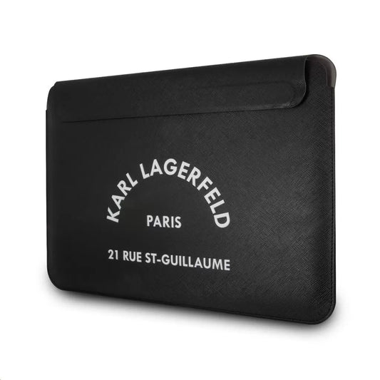 Karl Lagerfeld táska Macbook Air / Pro 13" fekete KLCS133RSGSFBK -  12-14" laptop táskák a Domshop kínálatából