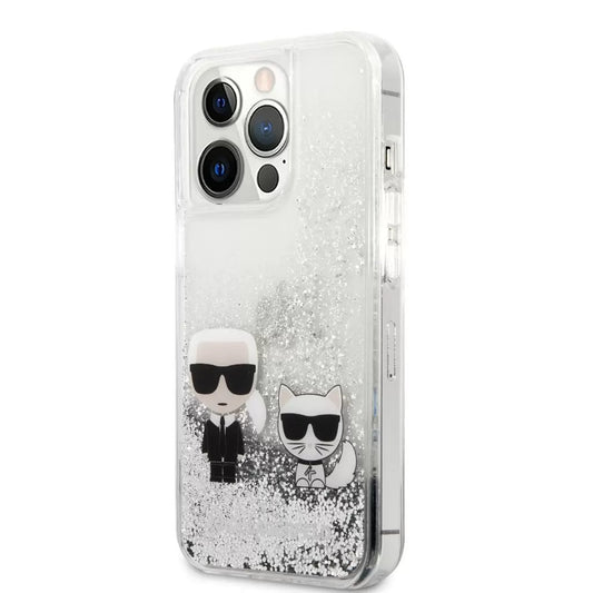 Karl Lagerfeld tok ezüst KLHCP13XGKCS Apple Iphone 13 Pro Max készülékhez -  iPhone 13 Pro Max tok a Domshop kínálatából