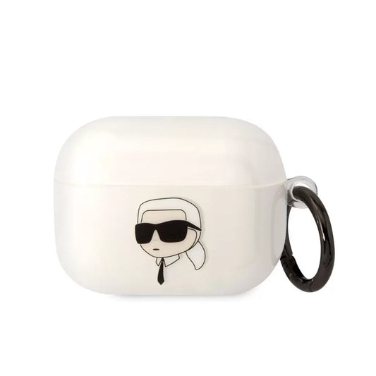 Karl Lagerfeld tok fehér KLAPHNIKTCT Airpods Pro készülékhez -  AirPods Pro tok a Domshop kínálatából
