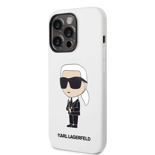 Karl Lagerfeld tok fehér KLHCP14LSNIKBCH Apple Iphone 14 Pro készülékhez -  iPhone 14 Pro tok a Domshop kínálatából