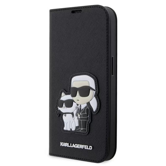 Karl Lagerfeld tok fekete Apple Iphone 14 Pro készülékhez KLBKP14LSANKCPK -  iPhone 14 Pro tok a Domshop kínálatából