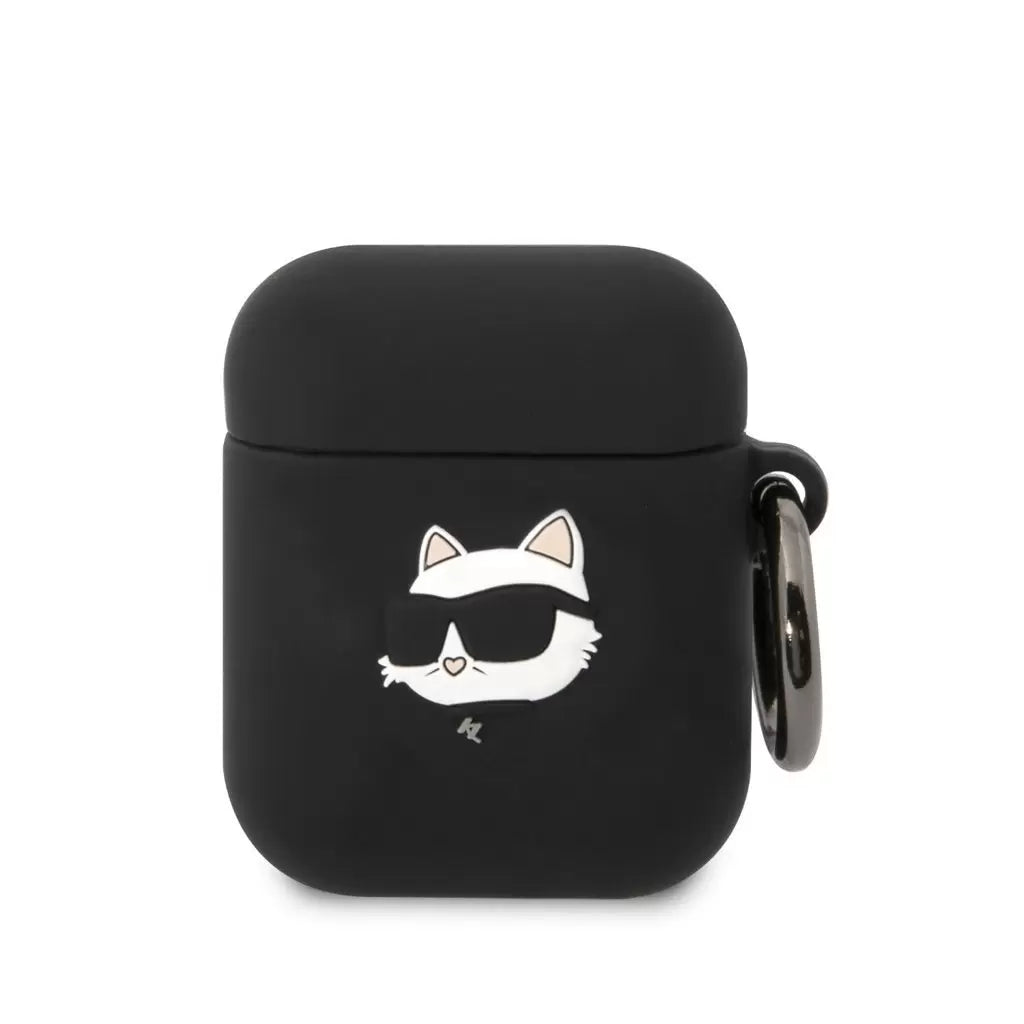 Karl Lagerfeld tok fekete KLA2RUNCHK Airpods készülékhez -  AirPods 1/2 tok a Domshop kínálatából