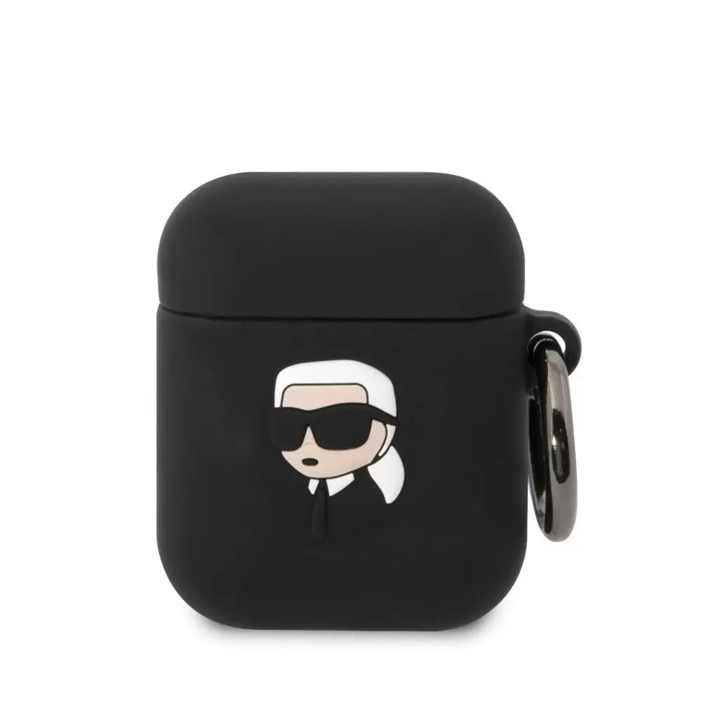 Karl Lagerfeld tok fekete KLA2RUNIKK Airpods 1 / Airpods 2 készülékhez -  AirPods 1/2 tok a Domshop kínálatából