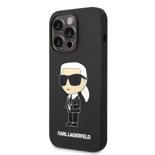 Karl Lagerfeld tok fekete KLHCP14LSNIKBCK Apple Iphone 14 Pro készülékhez -  iPhone 14 Pro tok a Domshop kínálatából