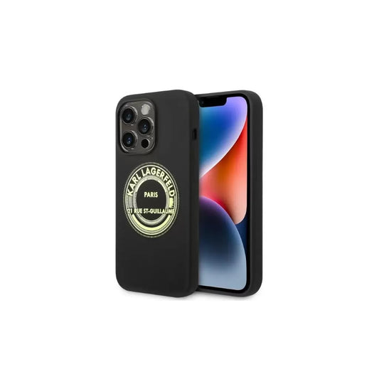 Karl Lagerfeld tok fekete KLHCP14LSRSGRCK Apple iPhone 14 Pro készülékhez -  iPhone 14 Pro tok a Domshop kínálatából