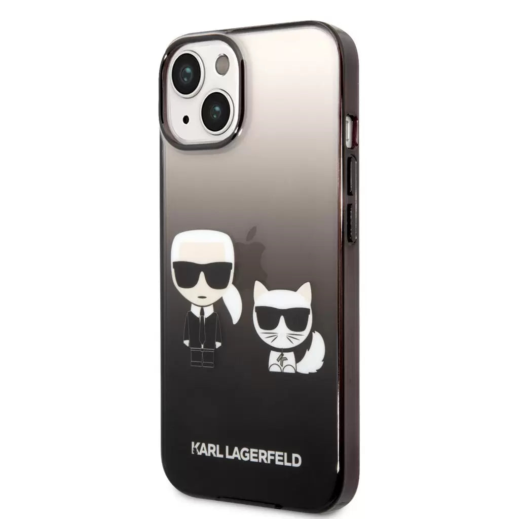 Karl Lagerfeld tok fekete KLHCP14STGKCK Apple iPhone 14 készülékhez -  iPhone 13/14 tok a Domshop kínálatából