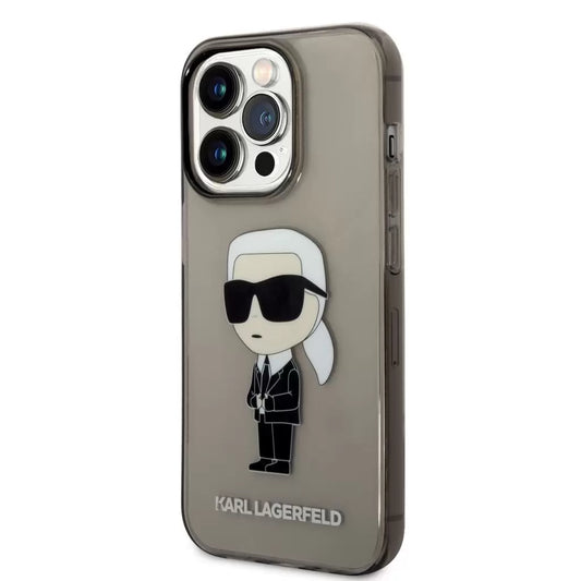 Karl Lagerfeld tok fekete KLHCP14XHNIKTCK Iphone 14 Pro Max készülékhez -  iPhone 14 Pro Max tok a Domshop kínálatából