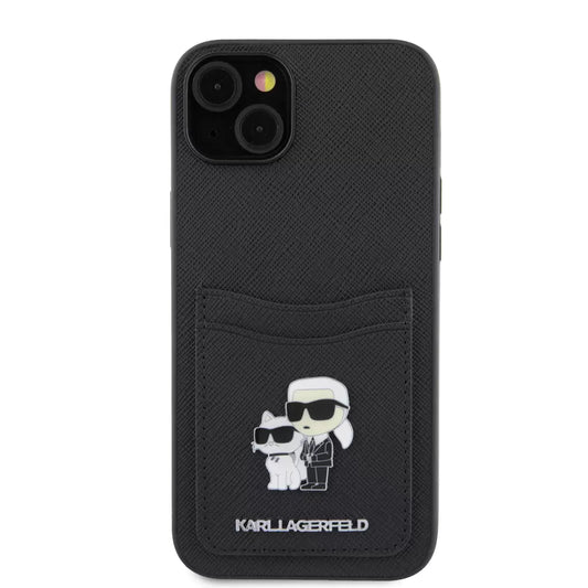 Karl Lagerfeld tok fekete KLHCP15SSAPKCNPK Apple Iphone 15 készülékhez -  iPhone 15 tok a Domshop kínálatából